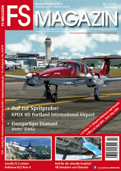 FS Magazin: Fachzeitschrift für Flugsimulation nr. 2/2019 Februar/März 2019 419704850650502