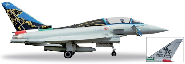 Eurofighter EF-2000 Typhoon Italian Air Force, 20° Gruppo 100th Anniversary, Grosseto Air Base MM55168 580502