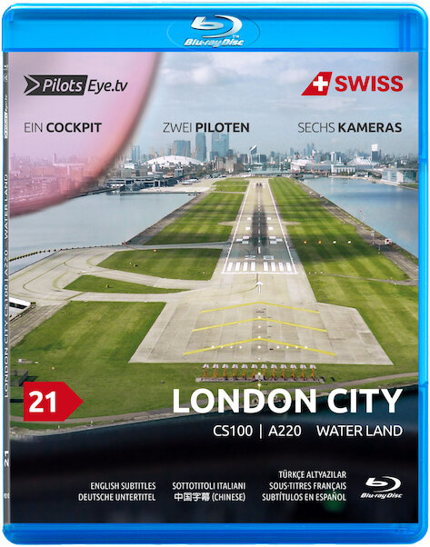 London City LCY, CS100/A220, SWISS 'Water Land' 4260139481316