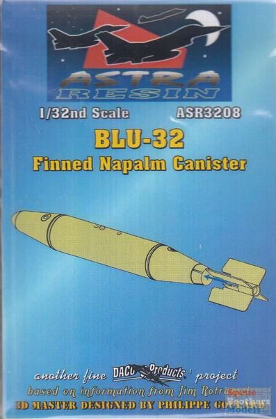 BLU-32 Finned napalm Canister ASR3208