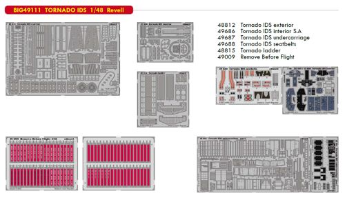 Detailset Tornado IDS (Revell) BIG49111