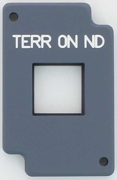 A320 Terrain panel. P320B18