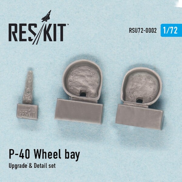 Curtis P40D,E.F,K,M,N Warhawk Lined Wheel bays RSU72-0002