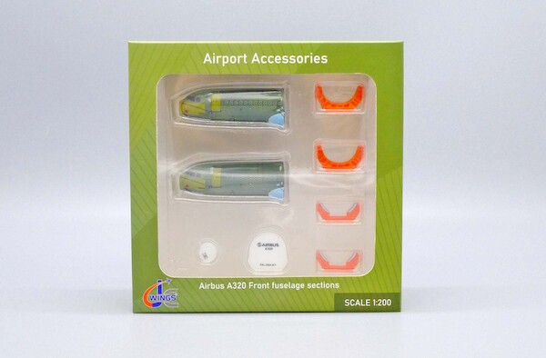 Airport Accessories Airbus A320 Front Fuselage Sections Set JCGSESETC