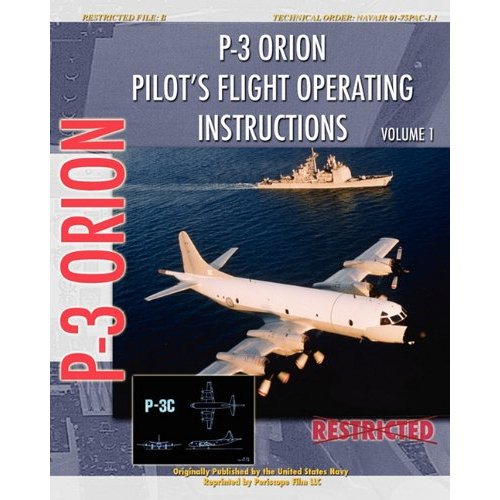P3 Orion Pilot's flight Operating Instructions Vol. 1 and 2 1935327712