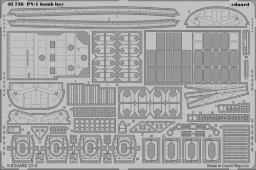 Detailset PV1 Ventura Bomb Bay (Revell) E48-736