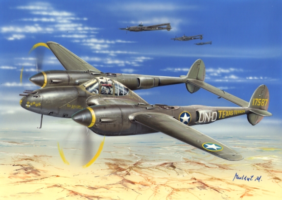 Lockheed P38F Lightning RSM92116