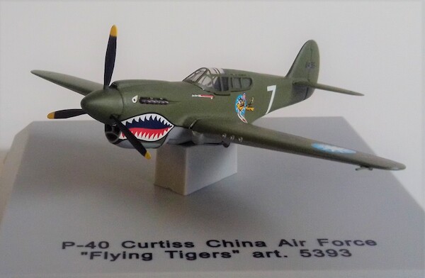 Curtiss P-40 Warhawk China Air Force 'Flying Tigers' 11496/7 5393