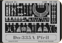 Detailset Dornier Do335A Pfeil (Tamiya) FE168