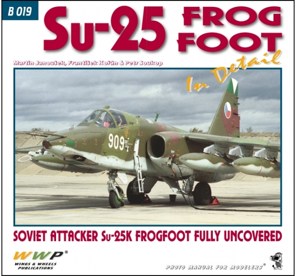 Su-25 Frogfoot in detail, Soviet attacker Su-25K Frogfoot fully uncovered (LAST COPIES) 9788087509555
