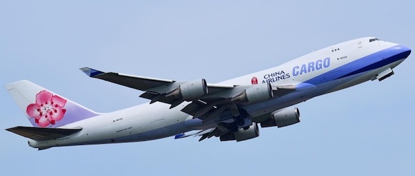 Boeing B747-400F China Airlines Cargo B-18723 with Antenna DACAL723