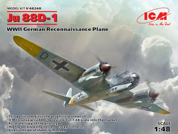 Junkers Ju88D-1 Reconnaisance Plane 48240