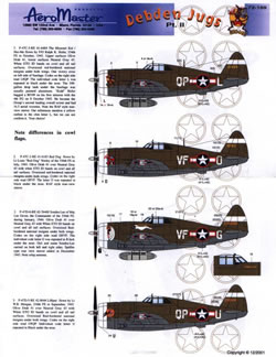 Debden Jugs part 2 (P47D Razorback) AMD72-189