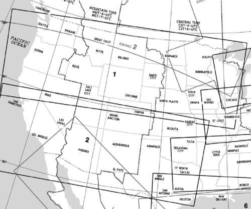 High Altitude Enroute Chart USA US(HI)1/2