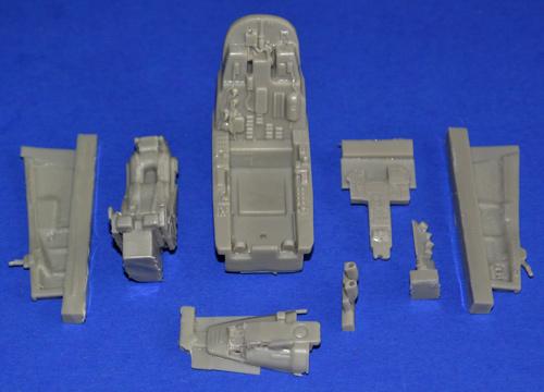 Mirage F1AZ Cockpit set (Kitty Hawk) RS007