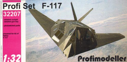 Profi-set F117 Nighthawk (Italeri/testor) 320207