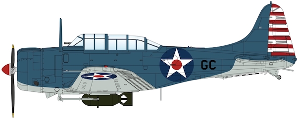 Douglas SBD-2 Dauntless US Navy