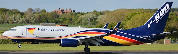 Boeing B737-800 West Atlantic G-NPTA 04301
