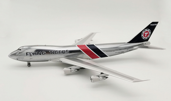 Boeing 747-200 Flying Tigers N815FT Polished With Stand IF742FT0620P