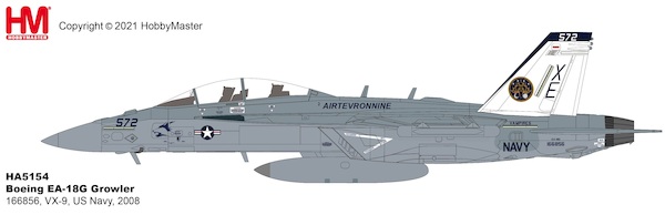 E/A-18G Growler USAF, 166856, VX-9