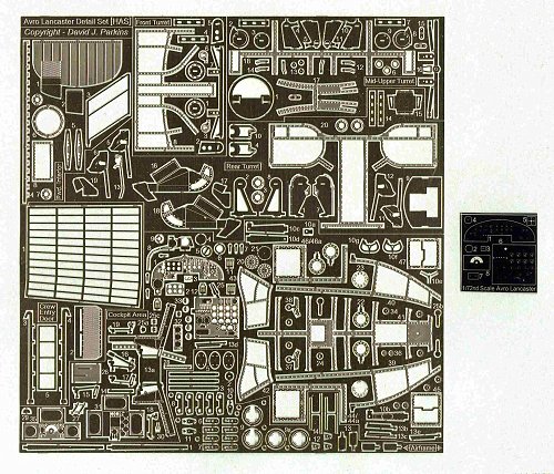 Avro Lancaster Detail Set for Hasegawa FHP72024