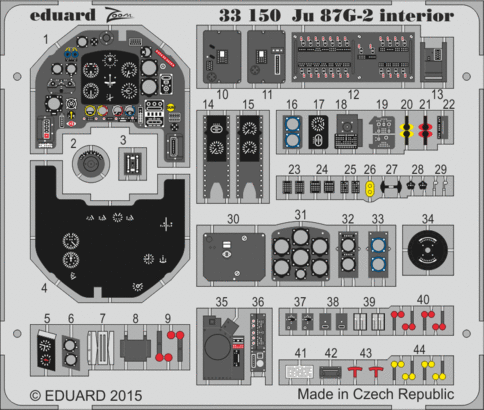 Detailset Junkers Ju87G-2 Interior (Trumpeter) E33-150