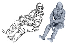 P51D/K Mustang IV Pilot Figure sws09-F02