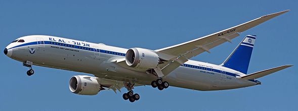 B787-9 (EL AL Israel Airlines Retro Livery) 4X-EDF with Stand XX2146