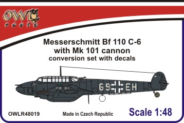 Messerschmitt Bf110C-6 with MK101 Cannon (Reissue) OWLR48019