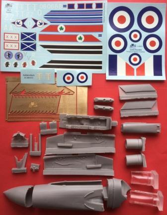 Gloster Javelin MK3 Conversion and decalset (Airfix) AC48035C