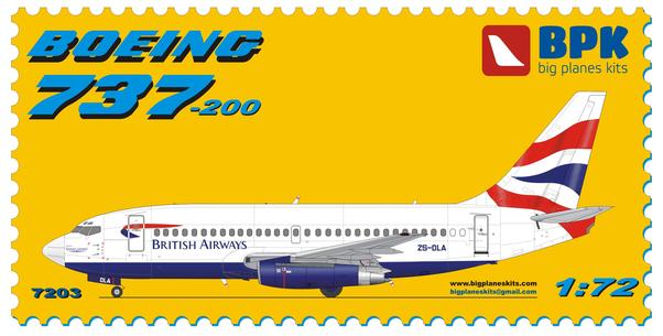 Boeing 737-200 (British Airways) BPK72003