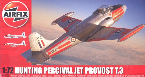 Hunting Percival Jet Provost T.3 02103