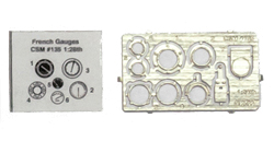 Detailset French/Russian gauges CSM U28-135