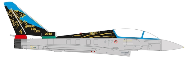 Eurofighter EF-2000 Typhoon (Italian Air Force, 20° Gruppo 100th Anniversary, Grosseto Air Base) MM55168 580502