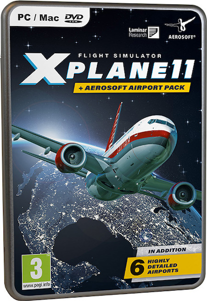X-Plane 11 + Aerosoft Airport Pack (Box Version) 4015918145862
