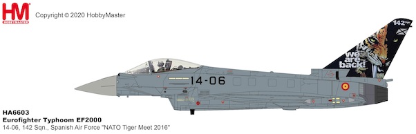 Eurofighter EF-2000 Typhoon 14-06, 142 Sqn., Spanish Air Force