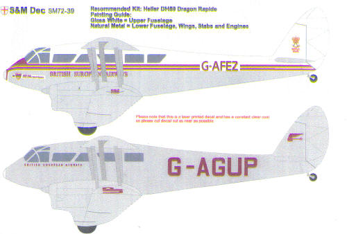 De Havilland Dominie (BEA) SM72-39