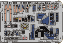 Detailset BAC Lightning F2A Self adhesive (Airfix) e49-488