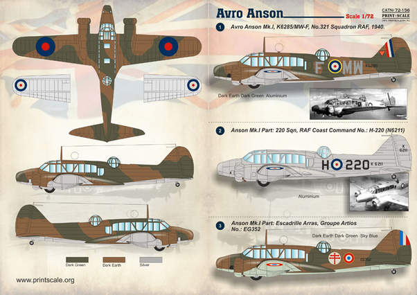 Avro Anson PRS72-156