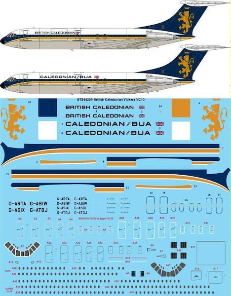 Vickers VC10 (British Caledonian, Caledonian) sts44259