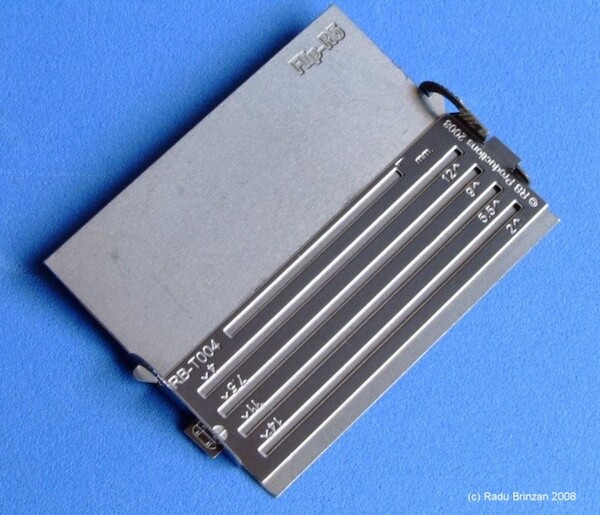 Attachement for Flip R5 Bending tool for Photo Etched Parts for channel and parallel bends RB-T004