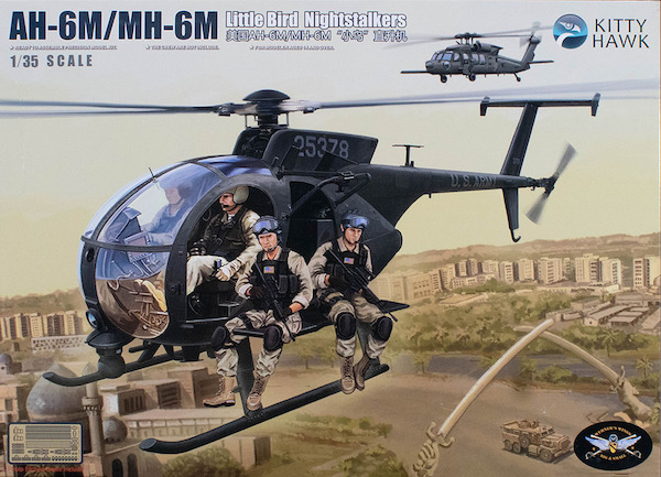 Hughes AH6M/MH6M Little Bird Nightstalkers including figures KH50002