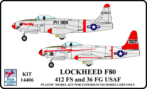 Lockheed F80 Shooting Star K14406