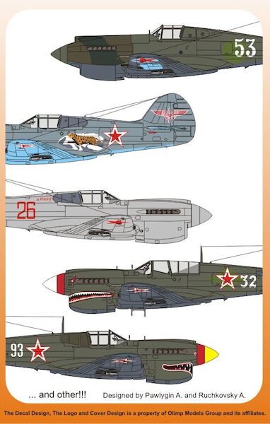 Curtiss P40B/C/E/K/M/N Warhawk in Russian service ad4860