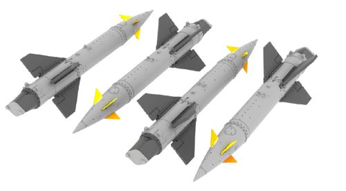 AGM12B Bullpup A Missiles (4x) E672-041