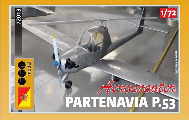 Partenavia P.53 Aeroscooter with Rotor 72015