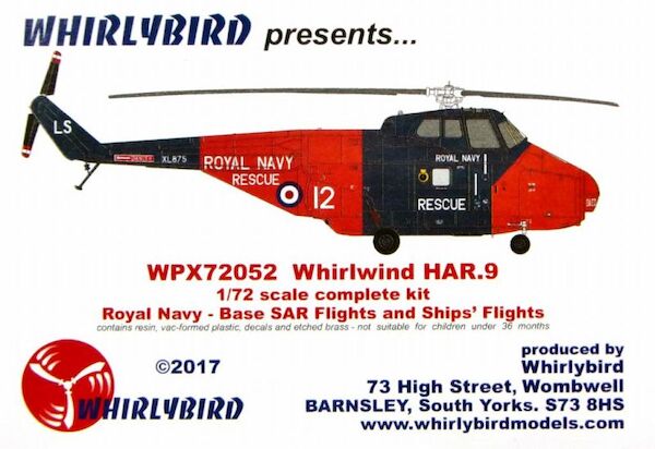 Westland Whirlwind HAR9 (Base SAR Flights) WPX72052