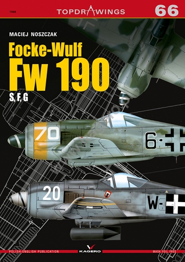 Focke Wulf Fw190S, F, G models  9788366148161