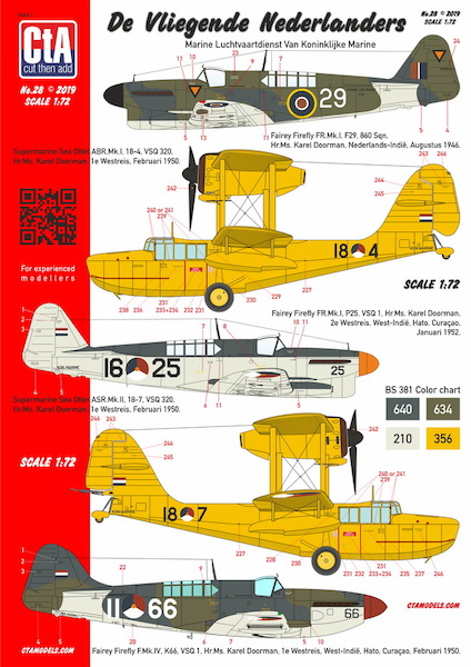 De Vliegende Nederlanders - MLD Aircraft from HMS Karel Doorman, 1946-1968. (LAST STOCKS RECEIVED!) CTA-028