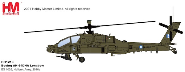 Boeing AH-64DHA Longbow ES 1026, Hellenic Army, 2010s HH1213